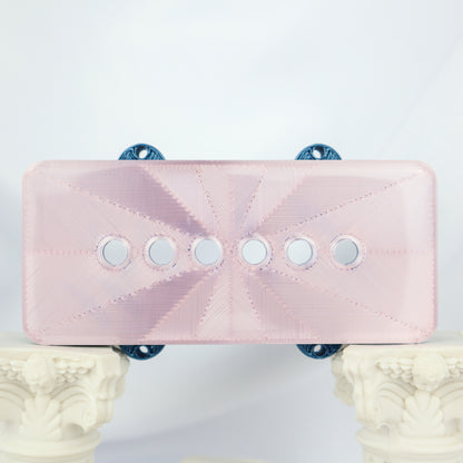 JAZZMASTER CUSTOM PICKUP COVER - PINK METALLIC/COBALT BLUE METALLIC (PAIR)