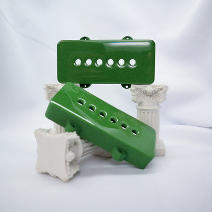 JAZZMASTER CUSTOM PICKUP COVER - CARBON FIBER INFUSED MATCHA GREEN (PAIR)