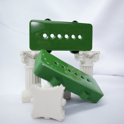 JAZZMASTER CUSTOM PICKUP COVER - CARBON FIBER INFUSED MATCHA GREEN (PAIR)