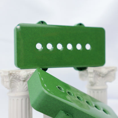 JAZZMASTER CUSTOM PICKUP COVER - CARBON FIBER INFUSED MATCHA GREEN (PAIR)