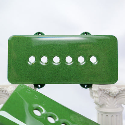 JAZZMASTER CUSTOM PICKUP COVER - CARBON FIBER INFUSED MATCHA GREEN (PAIR)