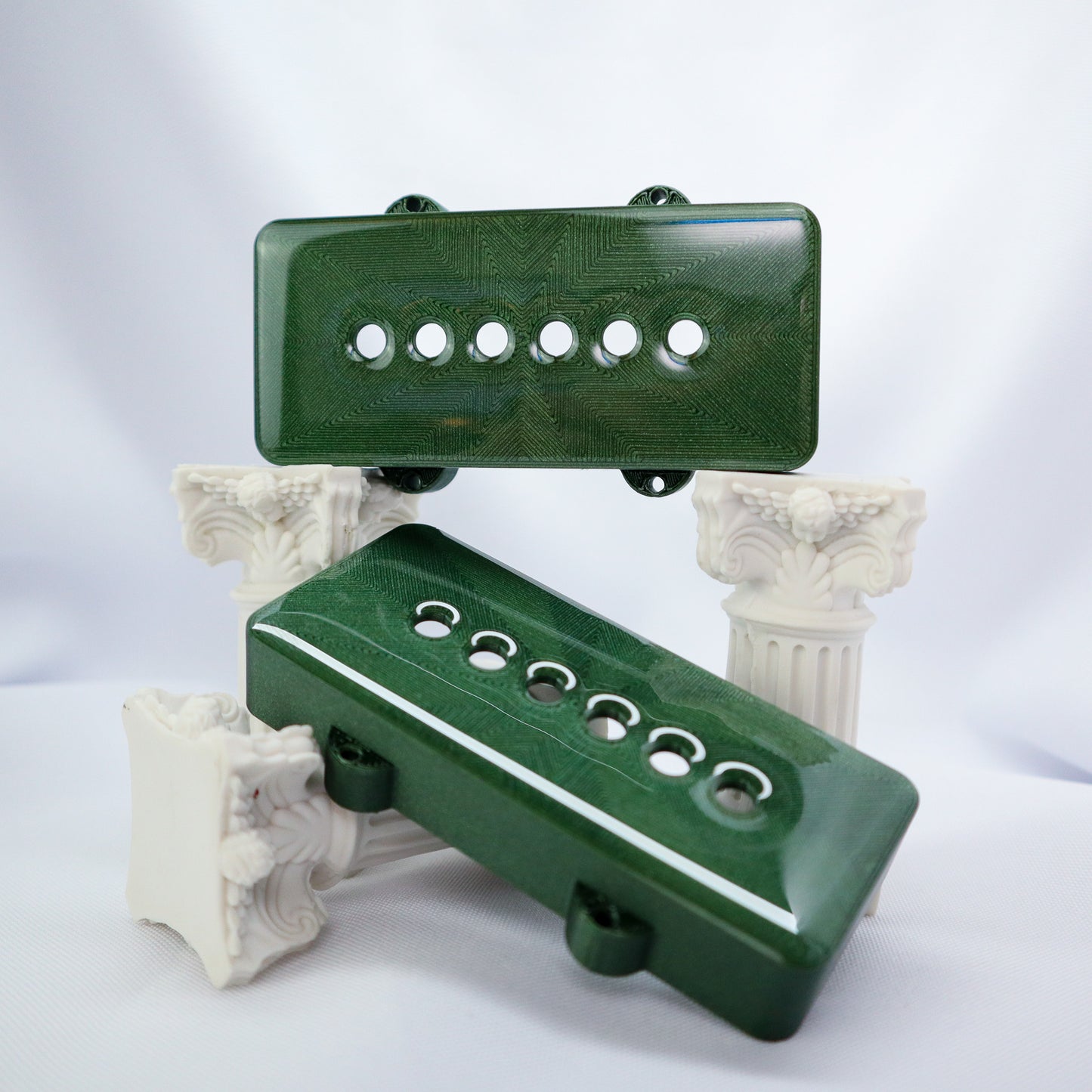 JAZZMASTER CUSTOM PICKUP COVER - GHOST OF RAUL GREEN SPARKLE (PAIR)