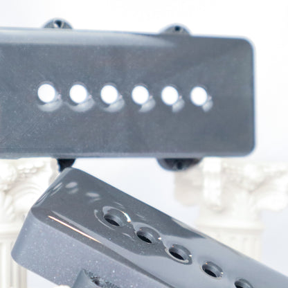 JAZZMASTER CUSTOM PICKUP COVER - SILVER GALAXY SPARKLE (PAIR)