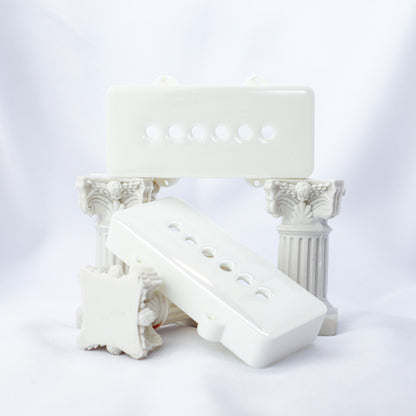 JAZZMASTER CUSTOM PICKUP COVER - CLASSIC WHITE RE-IMAGINED (PAIR)