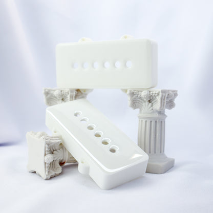 JAZZMASTER CUSTOM PICKUP COVER - CLASSIC WHITE RE-IMAGINED (PAIR)