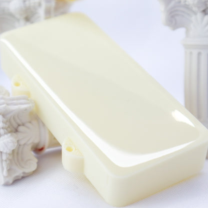 JAZZMASTER SOLID PICKUP COVER - CREAM RE-IMAGINED (PAIR)(NO HOLES)