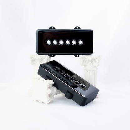 JAZZMASTER CUSTOM PICKUP COVER - CARBON FIBER INFUSED BACK (PAIR)