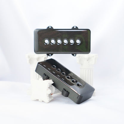 JAZZMASTER CUSTOM PICKUP COVER - IRON GRAY METALLIC (PAIR)