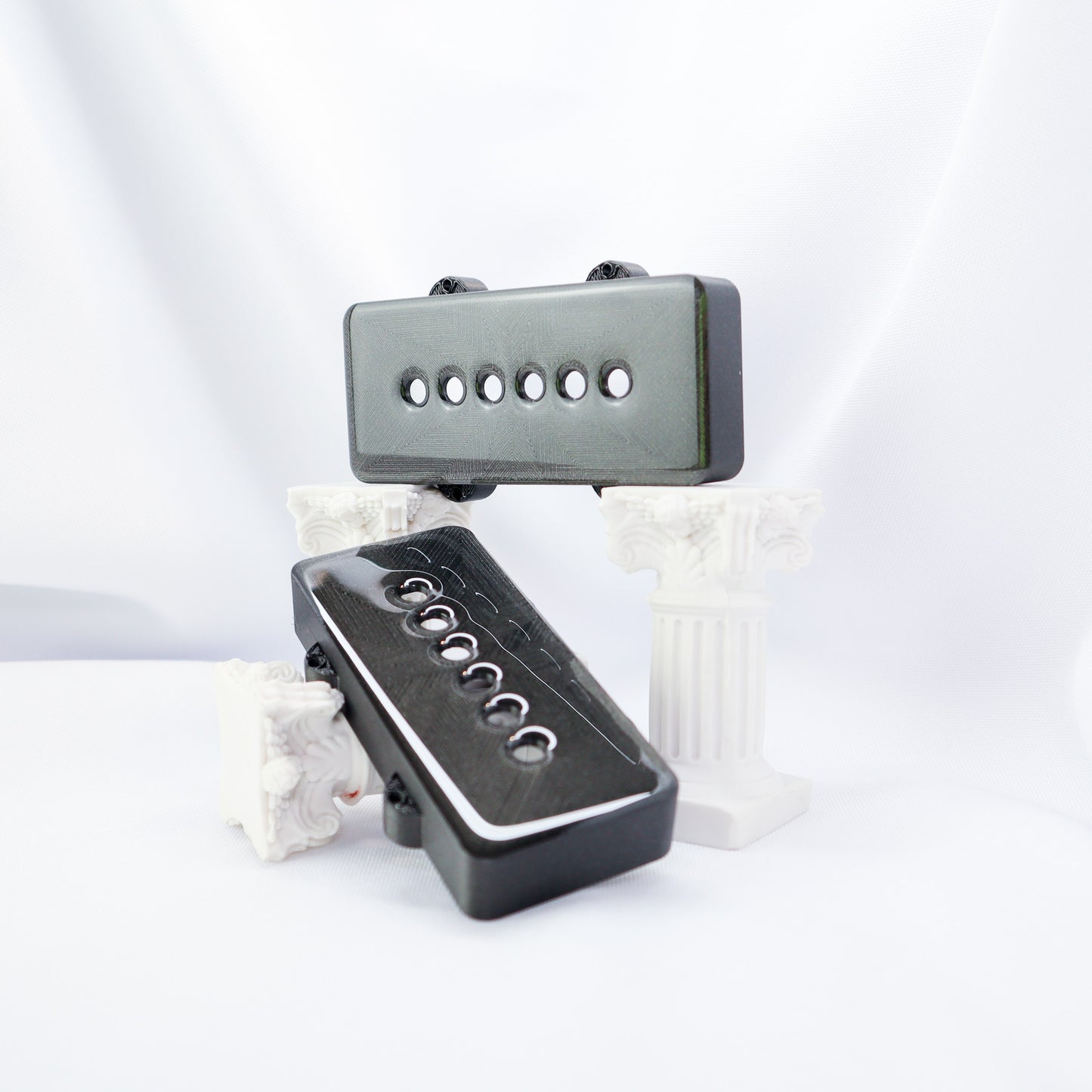 JAZZMASTER CUSTOM PICKUP COVER - IRON GRAY METALLIC (PAIR)