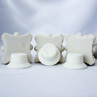 CUSTOM S-STYLE KNOB 3 PIECE SET - WHITE (SET OF 3)