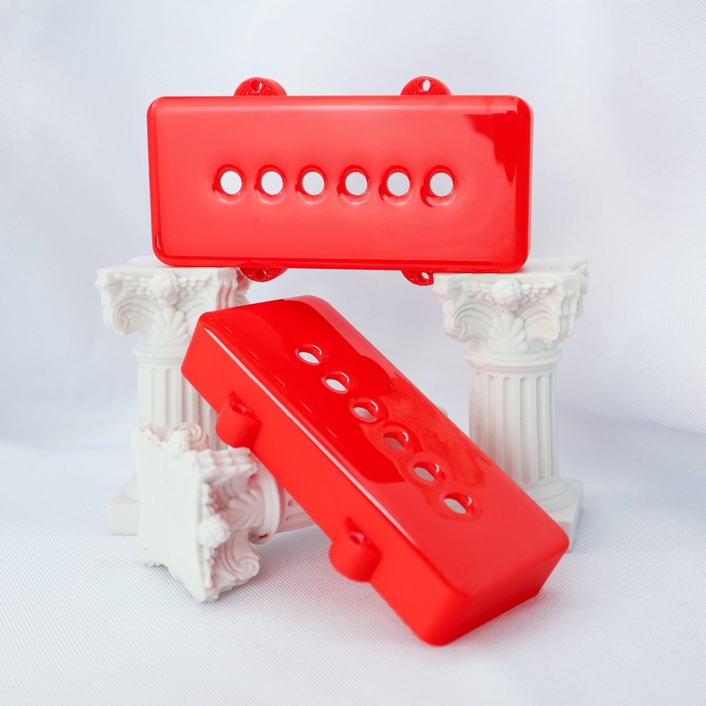 JAZZMASTER CUSTOM PICKUP COVER - RED RED (PAIR)