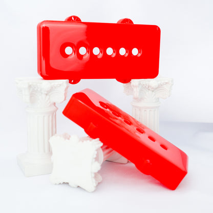 JAZZMASTER CUSTOM PICKUP COVER - RED RED (PAIR)