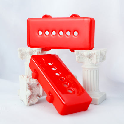 JAZZMASTER CUSTOM PICKUP COVER - RED RED (PAIR)