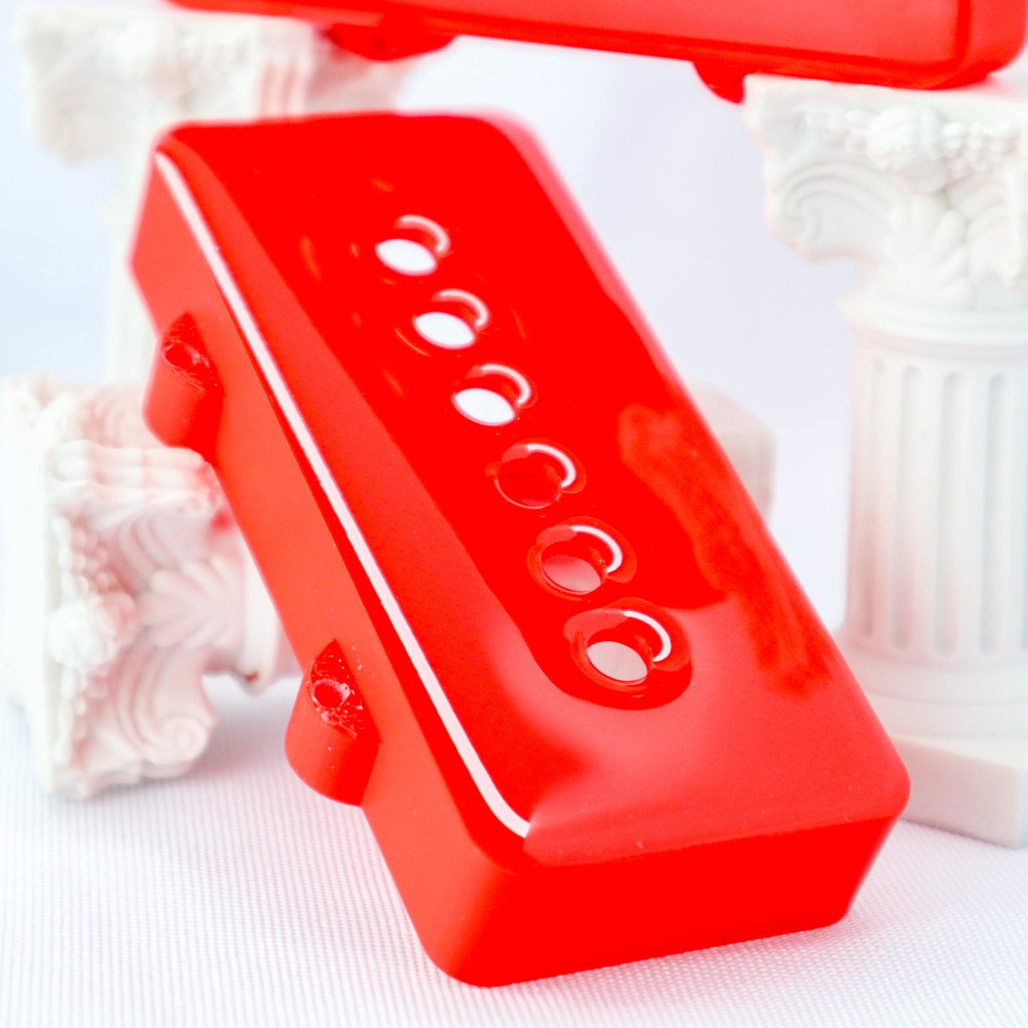 JAZZMASTER CUSTOM PICKUP COVER - RED RED (PAIR)