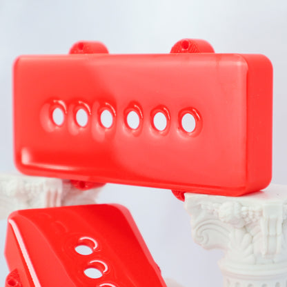 JAZZMASTER CUSTOM PICKUP COVER - RED RED (PAIR)