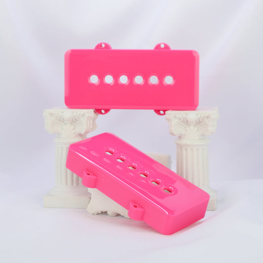 JAZZMASTER CUSTOM PICKUP COVER SET - PINK PINK (PAIR)